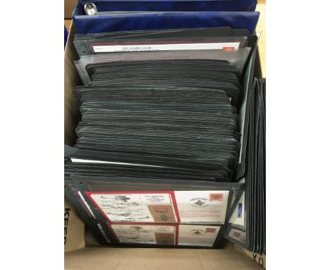 A collection of signed / unsigned military flown first day covers, mainly RAF based
