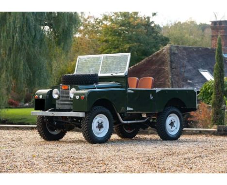 1955 Land Rover Series I (86") Transmission: manualMileage:Originally registered in 1955 to the Halesowen Engineering Company