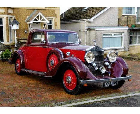 1936 Rolls-Royce 20/25 Sportsman Coupé by H. J. Mulliner Transmission: manualMileage:36292The introduction of a smaller Rolls