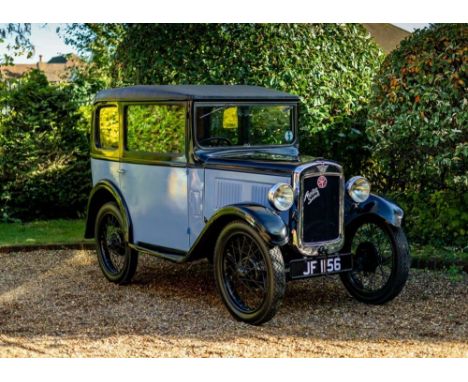 1931 Austin 7 RL Transmission: manualMileage:Because of Herbert Austin's approach to construction, there is no such thing as 