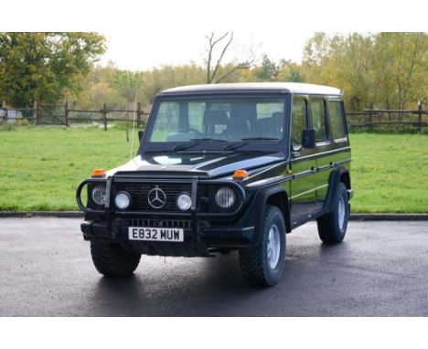 1988 Mercedes-Benz 280 GE Transmission: automaticMileage:68176The 1988 Mercedes 280 G-Wagon, also known as the Mercedes-Benz 