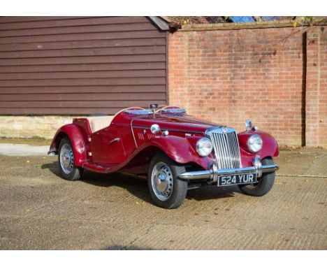 1954 MG TF 1500 Transmission: manualMileage:4363Originally launched at the 1953 Motor Show, the MG TF was greeted with mixed 