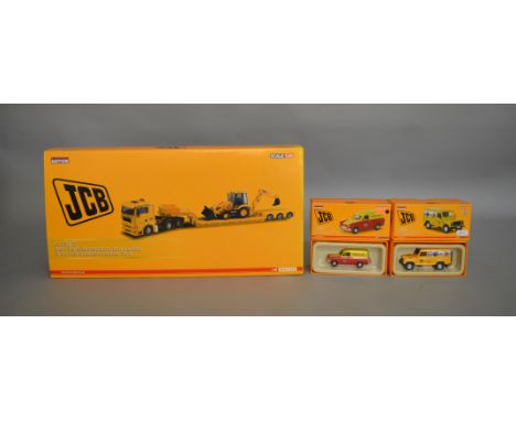3 JCB diecast models by Corgi 1:50 scale (3).