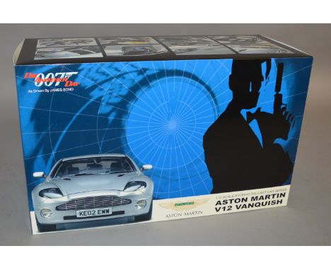 James Bond 007 diecast Aston Martin V12 Vanquish from Die Another Day 1:12 scale by Kyosho (1).&nbsp; [NO&nbsp; RESERVE]