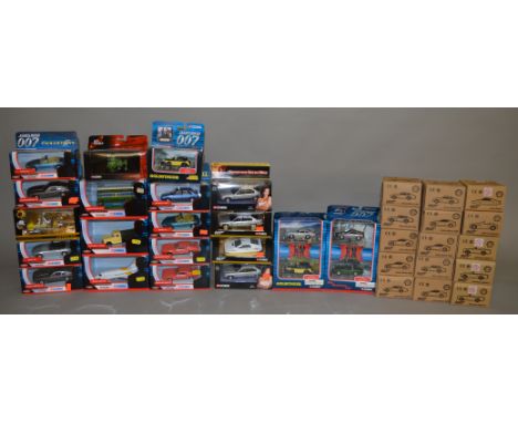 An assorted lot of James Bond 007 diecast models by Corgi and Shell promotions, this lot also includes a Red Dwarf item.&nbsp