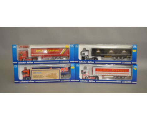 4 diecast&nbsp;lorries 1:50th scale by Universal Hobbies, all are collectors editions (4).