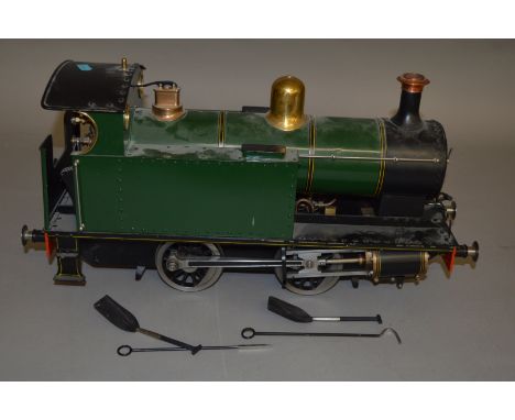 3.5 inch Gauge. An impressive 0-4-0 Tank Locomotive, hand built and very well constructed from LBSC plans. The locomotive is 