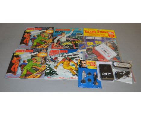 A James Bond 007 'Dr. No' Deluxe Talking Story Book by 'Kid Stuff', including illustrated story book and cassette tape in ori