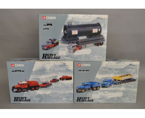 3 Corgi Heavy Haulage lorries 1:50 scale (3).