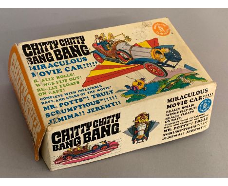 Rare MATTEL stock no. 6150 Chitty Chitty Bang Bang Miraculous Movie Car. 1968. Appears complete and in original box (box is t