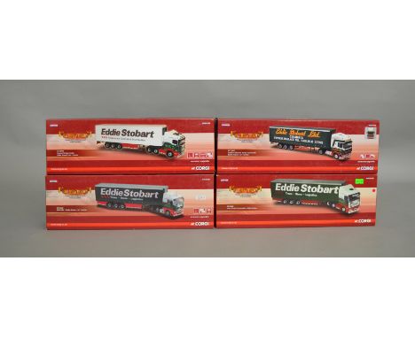 4 Corgi diecast lorries 1:50 scale all are limited edition from the Hauliers Of Renown range (4).