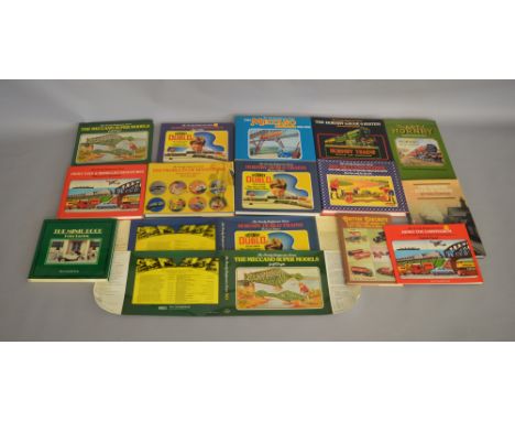A selection of toy related refrence books including Volumes 1-7 of the Hornby Companion Series in hardback and&nbsp; soft cov