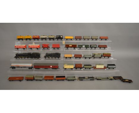 HO/OO Gauge. An unboxed 2-6-2 Prairie Tank Locomotive '8103' together with a Graham Farish 4-6-0 Locomotive and Tender, also 