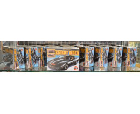 10 Knight Rider model kits by Airfix 1:25 scale (10).&nbsp; [NO&nbsp; RESERVE]