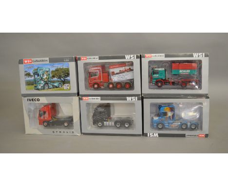 5 WSI 1:50 scale diecast lorry models also included in this lot is 1 model by Iveco (5).