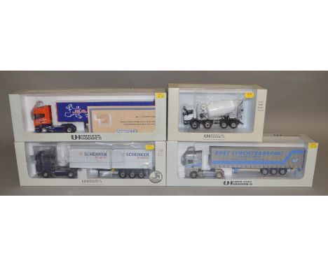 4 diecast lorries by Universal Hobbies 1:50 scale (4).