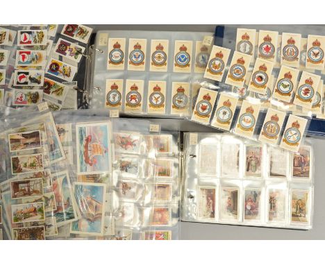 TWO CIGARETTE CARD ALBUM, containing thirty sets of John Player &amp; Sons cigarette cards comprising Boy Scout and Girl Guid