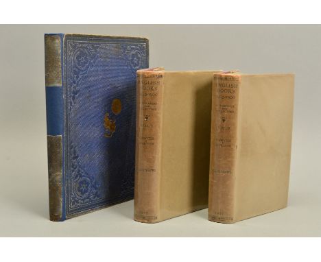 SAWYER, CHARLES, J &amp; DARTON, F.J. HARVEY, English Books 1475-1900, two volumes, 1st Edition, Sawyer, 1927, in original du