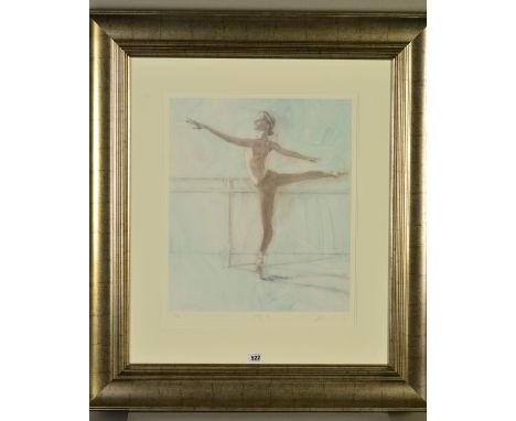 CHARLES WILLMOTT (BRITISH CONTEMPORARY) 'DARCY II', a limited edition print of ballet dancer Darcy Bussell, signed bottom rig