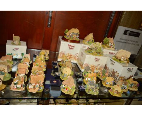 THIRTY THREE  LILLIPUT LANE SCULPTURES FROM THE COLLECTORS CLUB/SYMBOL OF MEMBERSHIP, (no deeds), 'Bridle Way' 1990/91 (chimn