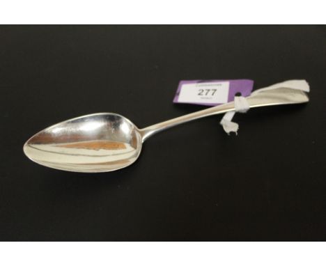 A HALLMARKED SILVER OLD ENGLISH PATTERN TABLE SPOON, LONDON 1805, APPROX WEIGHT 59 G