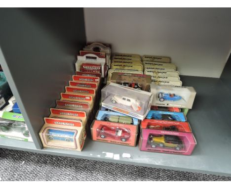 A collection of modern diecasts including  Brumm Revial R3 Cyclecar, R26 Alfa 60HP, Dinky DY22B 1952 Citroen 15 CV, Matchbox 