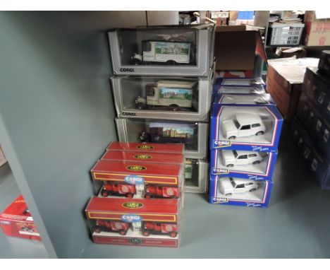 A collection of modern Corgi diecasts, Cameo (14), Mini Limited Editions (12) and Queens 40th Birthday (11), 37 in total all 