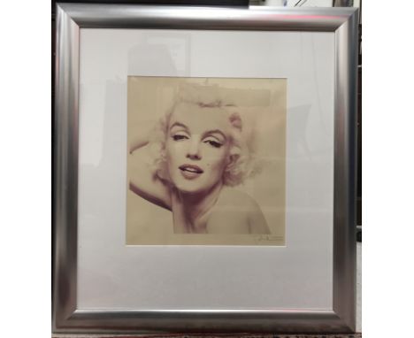 BERT STERN "Marilyn her right hand raised to the back of her head" limited edition photographic print from the last sitting s