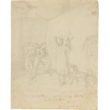 Carl Julius Milde. Julius Oldach und Erwin Speckter im Atelier in München. 1826