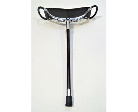 A shooting stick (new), extendable, 72cm when closed