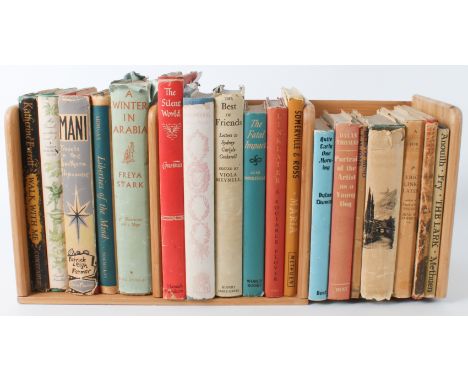 Eighteen hardbacks with dustjackets:  LANCASTER, Osbert - Progress at Pelvis Bay (John Murray 1936) LINKLATER, Eric - A Socia