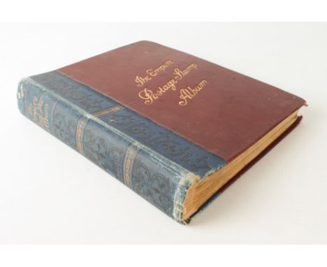 'The Empire Stamp Album': a pre-war stamp album containing a collection of world stamps, late 19th / early 20th century, all 