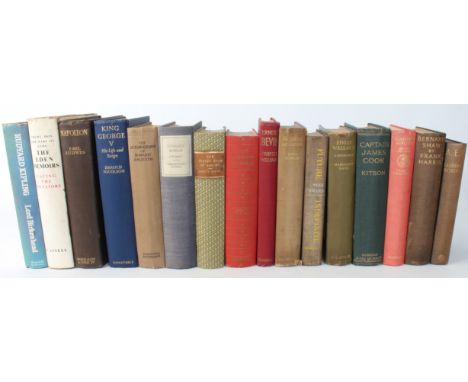 Biography and autobiography, sixteen volumes: KITSON, Arthur - Captain James Cook (John Murray 1907) CHURCHILL, Winston S. - 