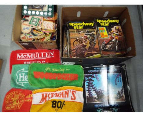 In excess of 150 issues of Speedway Star and Speedway Star and News magazines predominantly from the 1970s, also included is 