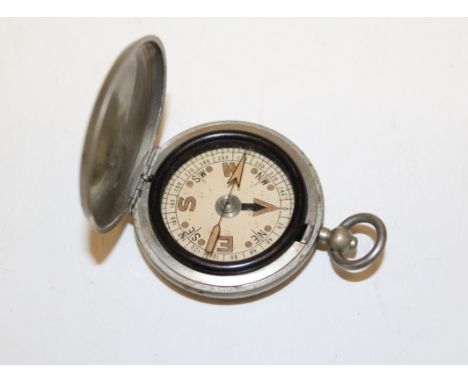 F Barker and Sons, London British Army Officers pocket compass. WWI, 65cm, circa 1917&nbsp;