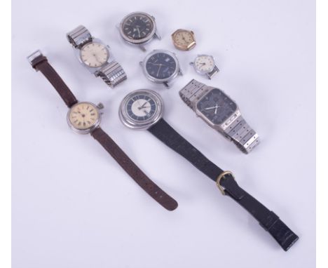 Eight assorted watches to include Rotary automatic, Citizen Digi-Ana, Timex, Hotar, etc, (8).