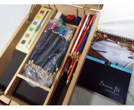 An artist's easel