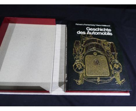A limited edition German automobile book. Estimate £70 - £90