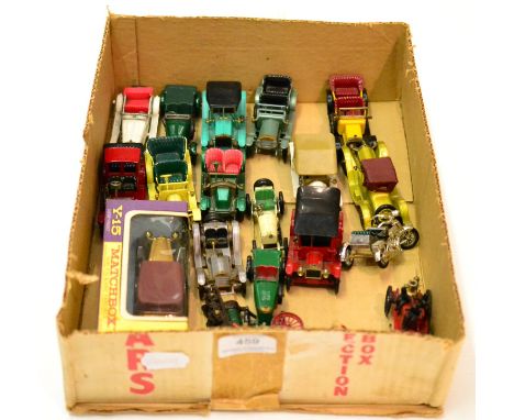 Models Of Yesteryear including Duke of Connaught, Road Roller, Sunbeam motorcycle and Bentley (all G-E) together with 14 late