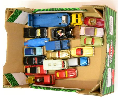 Corgi Various Unboxed Models including Hillman Husky silver/blue (G-E) Bedford low-loader (G) Mercedes 300SL, Home Services v