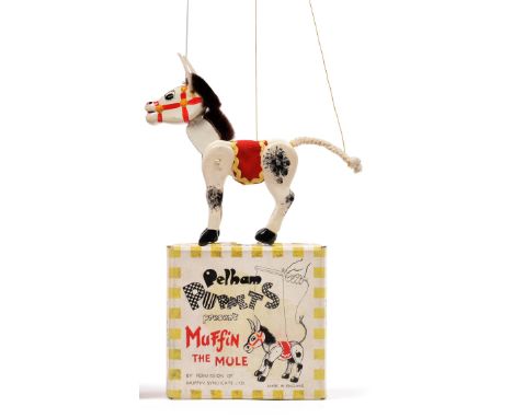 Pelham Puppet Muffin The Mule (E-G box G, a little dirty) 
