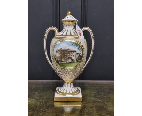 A Spode limited edition urn and cover, 27.5cm high. 