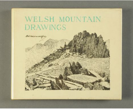 Alfred Wainwright, Welsh mountain drawings, First Edition 1981.