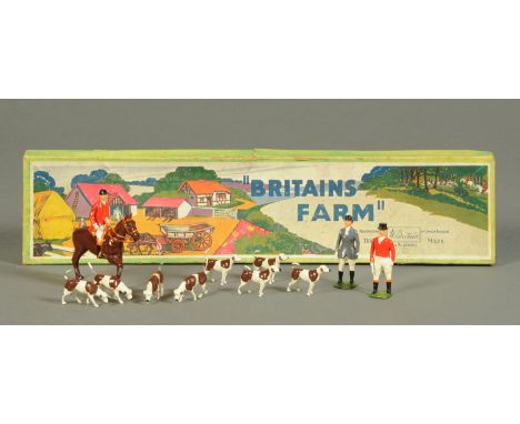 Britains Hunting Series, The Meet No. 1446, complete and with original box.