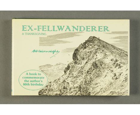 Alfred Wainwright, Ex Fell Wanderer, First Edition. 