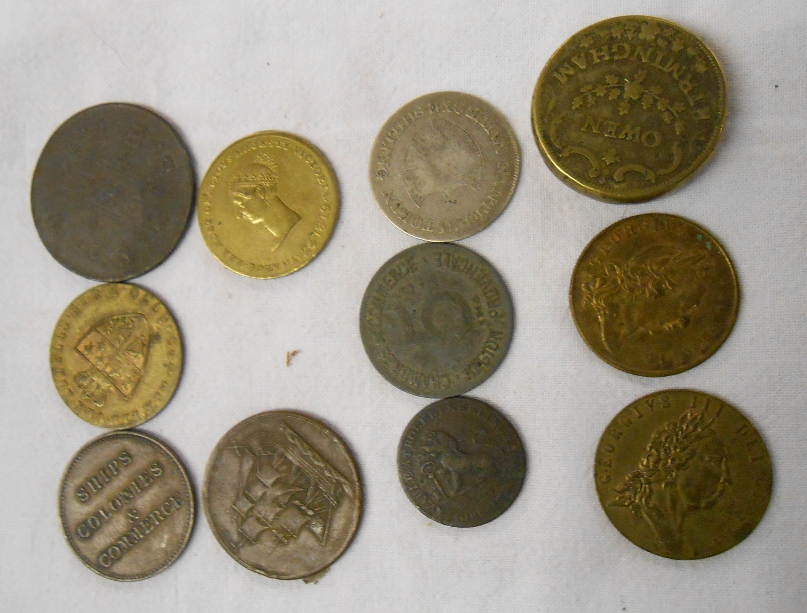 A small collection of antique and later foreign and Great British ...