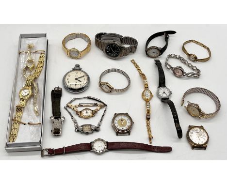 A collection of vintage watches