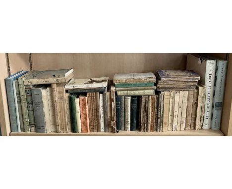 A collection of vintage books in the French Language including History, Opera and numerous others
