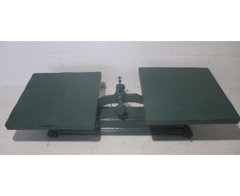 A set of large vintage scales, marked G&amp;L 40KG