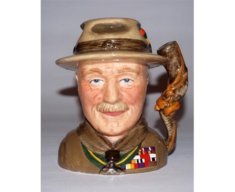 A Royal Doulton small size character jug - Lord Baden Powell, D7144. Boxed with certificate.